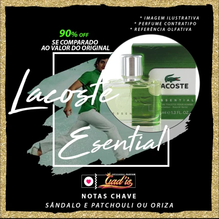 Lacoste Essential 125ml - Perfume Masculino - Eau De Toilette